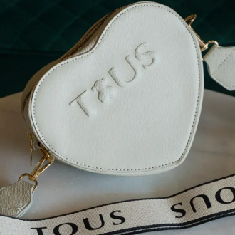 BOLSO CORAZON BLANCO TOUS